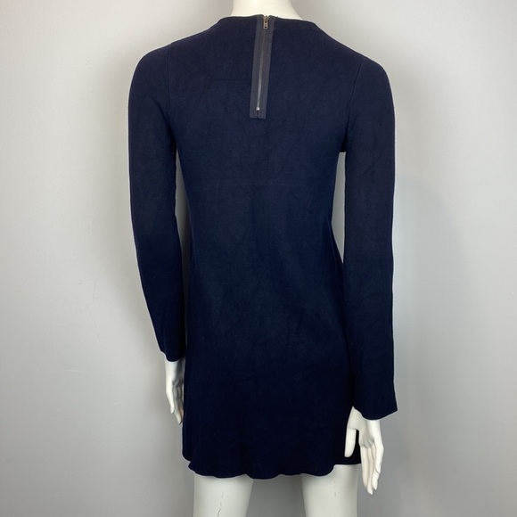 Zara Knit • Long Sleeve Knit Mini Dress - Picture 2 of 9